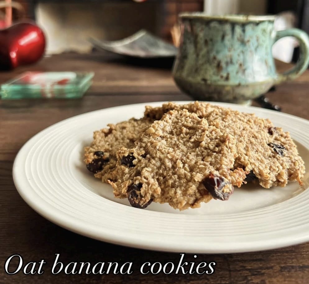 Oat Banana Cookie