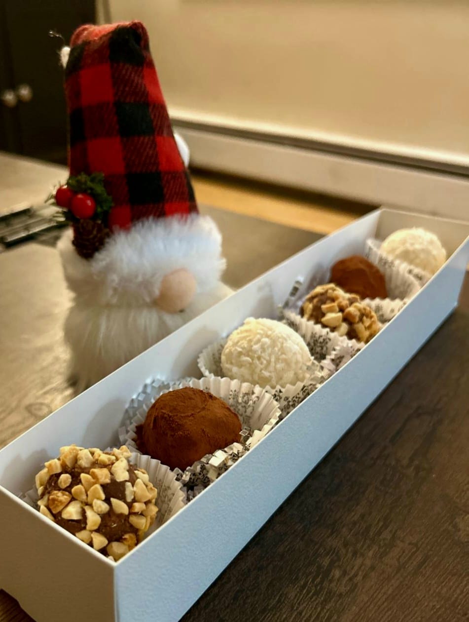 Christmas trufas